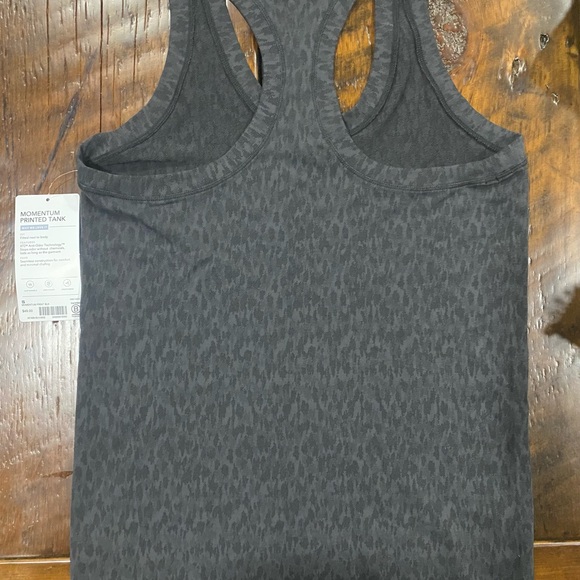 Athleta Momentum Printed Tank Black Small - Picture 3 of 6